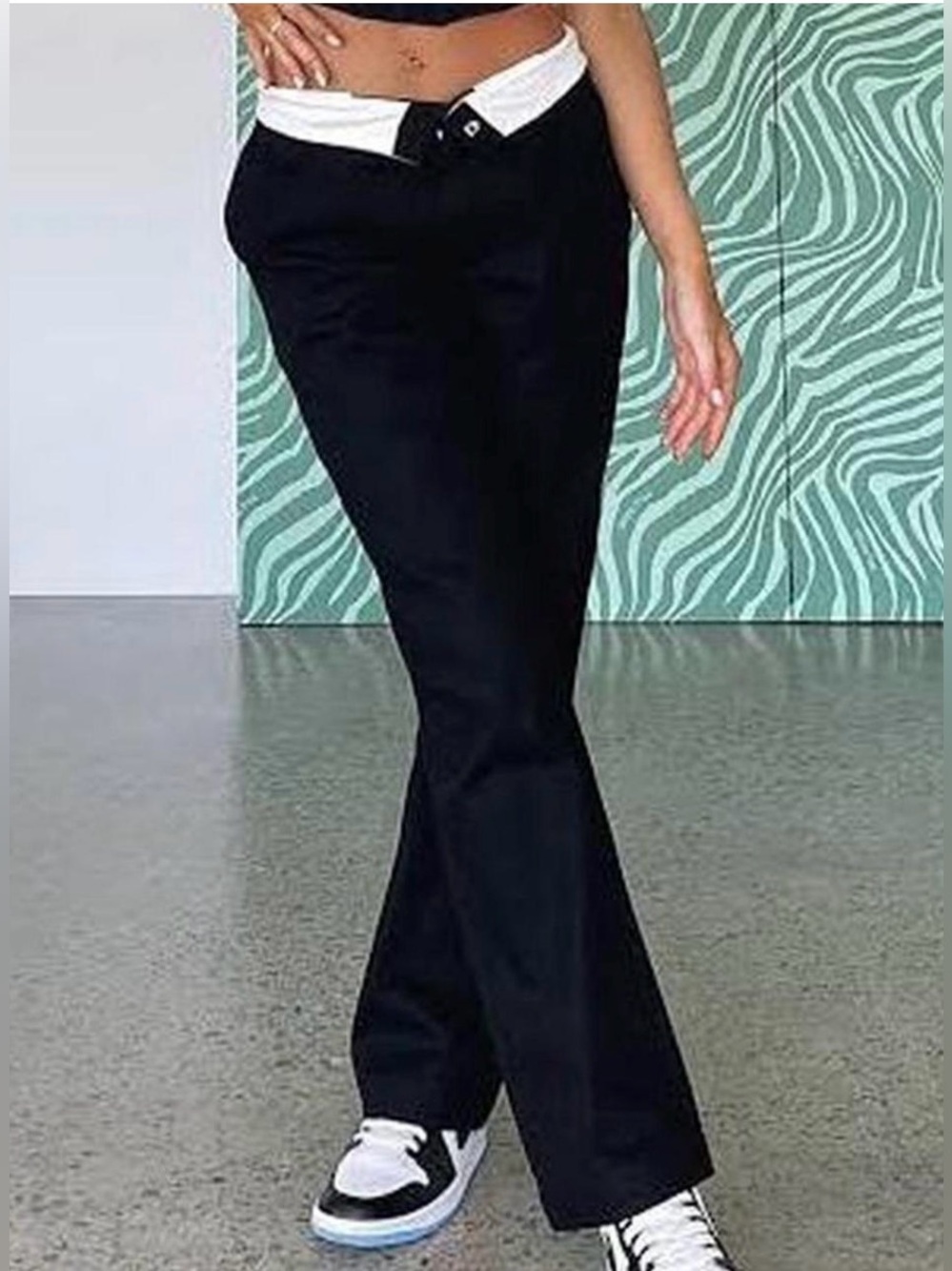 White Fox Boutique Take Caution Pants